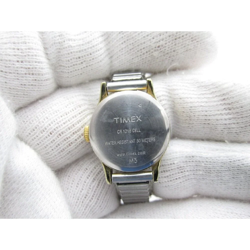Women Timex Quartz WR Analog 19mm Round Watch (H619) 